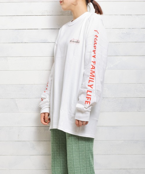 THE Nookie（ザヌーキー）の「/THE nookie/ANIME L/S TEE（Tシャツ/カットソー・レディース・ブラック/ホワイト・FREE）」の10枚目の写真