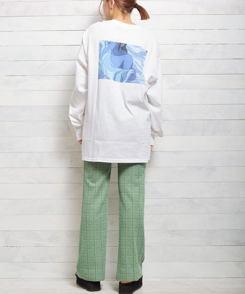 THE Nookie（ザヌーキー）の「/THE nookie/ANIME L/S TEE（Tシャツ/カットソー・レディース・ブラック/ホワイト・FREE）」の11枚目の写真
