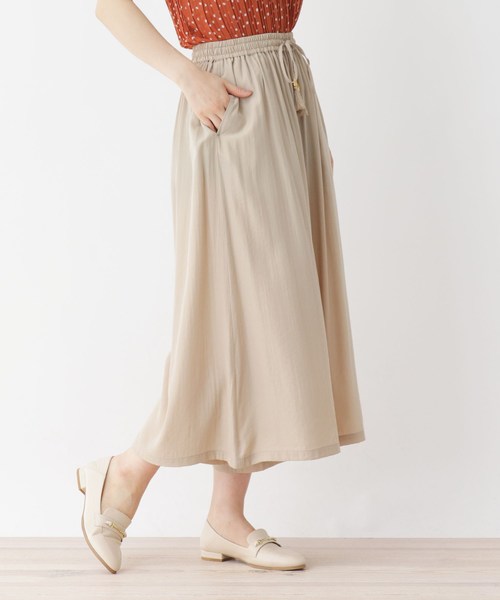 セール M Ll ウエストリボンワイドパンツ その他パンツ Dreskip ドレスキップ のファッション通販 Zozotown