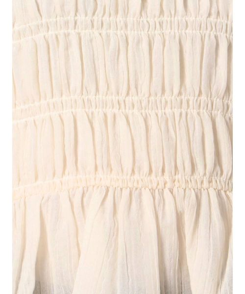 dazzlin(ダズリン)の「シャーリングラウンドフリルブラウス(シャツ/ブラウス・レディース・その他2/アイボリー/ベージュ/その他1/ブラック/グリーン・FREE)」の20枚目の写真