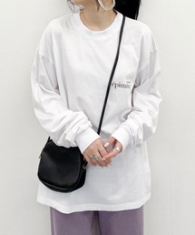 EPIMI E'PIMMY | 【ユニセックス】オリジナルロゴプリントロングTシャツ(Tシャツ/カットソー)