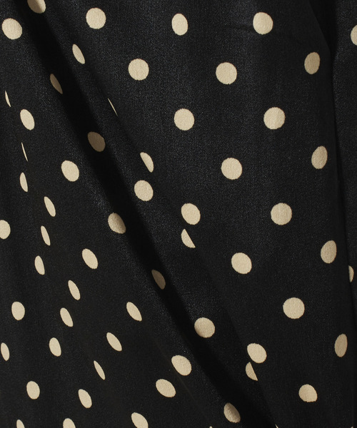 Tiara（ティアラ）の「ピーチサテンドットパンツ（その他パンツ・レディース・ブラック/アイボリー・S/M）」の16枚目の写真