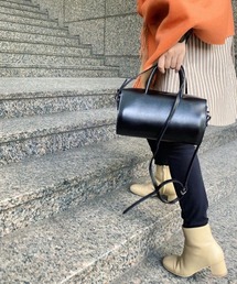 SHENERY | カウレザーステッチショートブーツ(ブーツ)