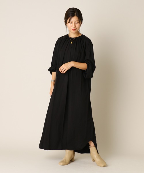 SHENERY（シーナリー）の「カウレザーステッチショートブーツ（ブーツ・レディース・ベージュ/ブラック/キャメル・36/37/38）」の10枚目の写真