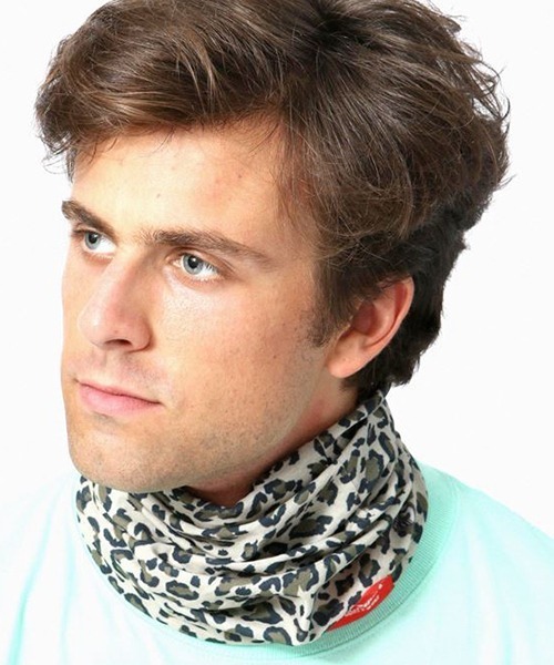 COOKMAN（クックマン）の「Cookman クックマン Chef's Scarf シェフスカーフ レオパード ネックウォーマー フェイス