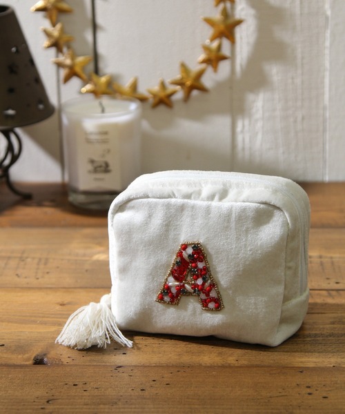 Bfスクエアイニシャルポーチ ポーチ Bayflow ベイフロー のファッション通販 Zozotown