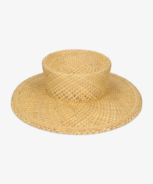 arth（アース）の「【arth】arth Raffia Canotier/（ハット・レディース・ナチュラル・M/57.5cm）」の5枚目の写真