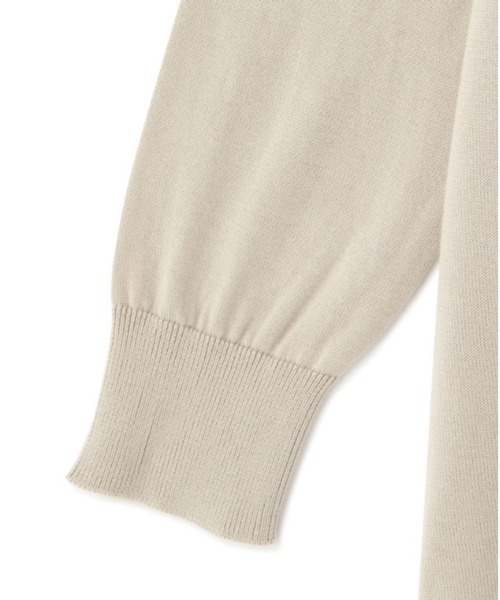 SUNSPEL（サンスペル）の「WOMEN’S SUPIMA COTTON（カーディガン/ボレロ・レディース・ブラック/ベージュ・2）」の10枚目の写真