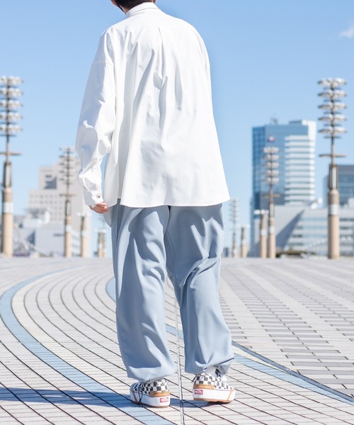 kutir（クティール）の「レトロボタンルーズシャツ（シャツ/ブラウス・メンズ・ホワイト/ライトブルー/ブラック/オフホワイト・MEDIUM/LARGE）」の22枚目の写真