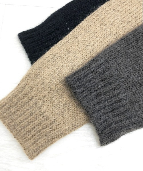 KIIT（キート）の「KIIT キート / KID MOHAIR  BLEND KINT CARDIGAN キッドモヘアブレンドニットルーズカーディガン / KIL-K59-105（カーディガン/ボレロ・メンズ・オリーブ/ブラウン/ブラック・2/3）」の6枚目の写真