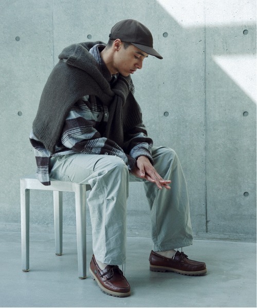 KIIT（キート）の「KIIT キート / KID MOHAIR  BLEND KINT CARDIGAN キッドモヘアブレンドニットルーズカーディガン / KIL-K59-105（カーディガン/ボレロ・メンズ・オリーブ/ブラウン/ブラック・2/3）」の5枚目の写真