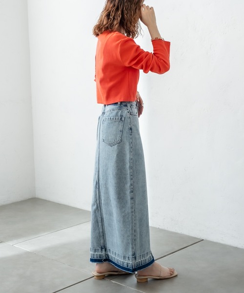 セール】リブチビカーディガン（カーディガン/ボレロ）｜mystic