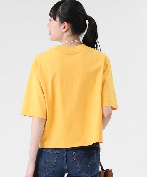 Levi's（リーバイス）の「【Levi's】ヘビーウエイトプリントＴ（Tシャツ/カットソー・レディース・イエロー・M/L）」の5枚目の写真