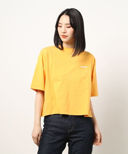 Levi's（リーバイス）の「【Levi's】ヘビーウエイトプリントＴ（Tシャツ/カットソー・レディース・イエロー・M/L）」の8枚目の写真