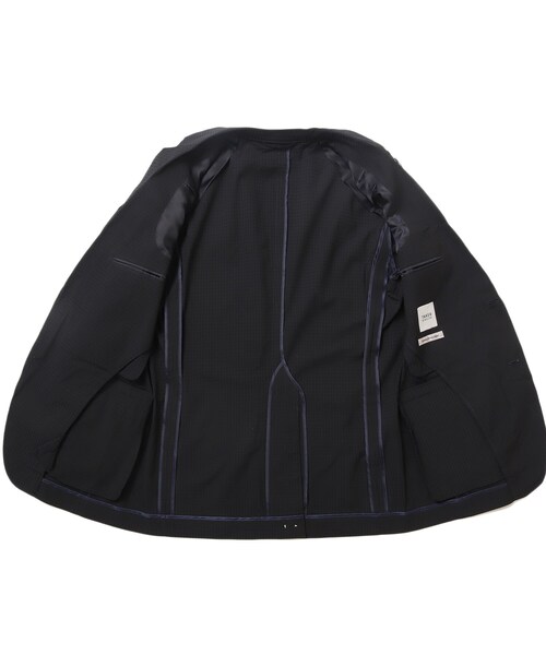 TAKEO KIKUCHI（タケオキクチ）の「◆米沢織ストレッチチェックジャケット（スーツジャケット・メンズ・モスグリーン系1/ダークブラウン系1/ネイビー系1・03/04/02）」の9枚目の写真