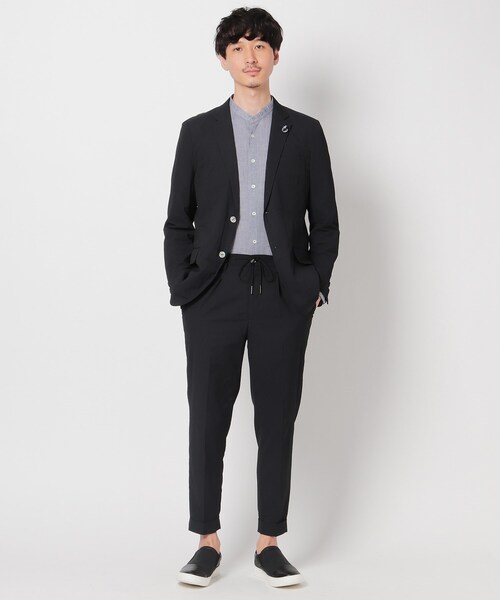 TAKEO KIKUCHI（タケオキクチ）の「◆米沢織ストレッチチェックジャケット（スーツジャケット・メンズ・モスグリーン系1/ダークブラウン系1/ネイビー系1・03/04/02）」の11枚目の写真