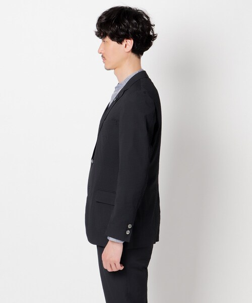 TAKEO KIKUCHI（タケオキクチ）の「◆米沢織ストレッチチェックジャケット（スーツジャケット・メンズ・モスグリーン系1/ダークブラウン系1/ネイビー系1・03/04/02）」の13枚目の写真