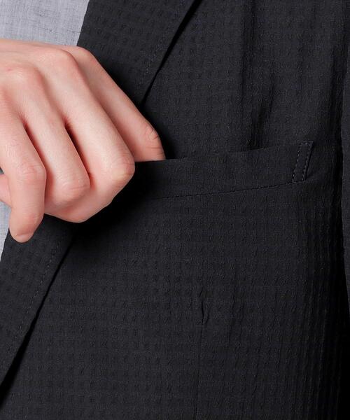 TAKEO KIKUCHI（タケオキクチ）の「◆米沢織ストレッチチェックジャケット（スーツジャケット・メンズ・モスグリーン系1/ダークブラウン系1/ネイビー系1・03/04/02）」の16枚目の写真