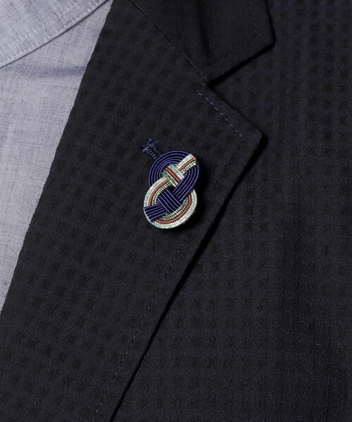 TAKEO KIKUCHI（タケオキクチ）の「◆米沢織ストレッチチェックジャケット（スーツジャケット・メンズ・モスグリーン系1/ダークブラウン系1/ネイビー系1・03/04/02）」の17枚目の写真