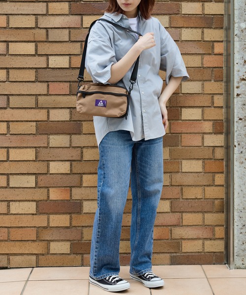 GERRY（ジェリー）の「【GERRY】エコ多機能マルチショルダー R1709 YMY（ショルダーバッグ・メンズ・ブラック/ベージュ/マルチ/ライトグレー/ダークグリーン/ブラウン/パープル/その他2/チャコールグレー/サックスブルー・FREE）」の18枚目の写真