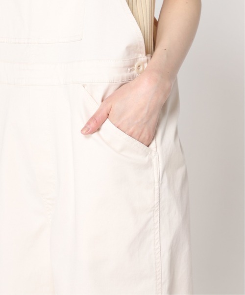 IENA(イエナ)の「ライトカルゼ サロペット◆(サロペット/オーバーオール・レディース・ネイビー/ホワイト・38/36)」の12枚目の写真