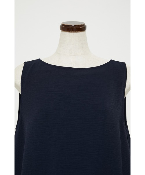 HeRIN.CYE(ヘリンドットサイ)の「ノースリーブドレス(ワンピース・レディース・ホワイト/ダークネイビー/イエロー/ライトグリーン・FREE)」の9枚目の写真