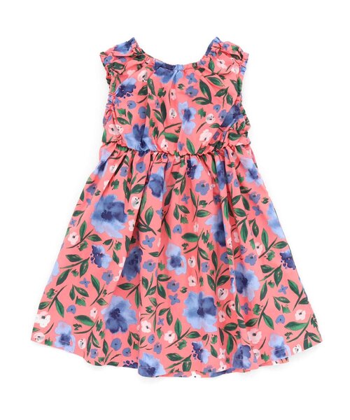 Seraph（セラフ）の「リゾート花柄サンドレス（ワンピース・キッズ・オフホワイト/レッド/イエロー・120/110/90/95/80/100/140/130）」の3枚目の写真