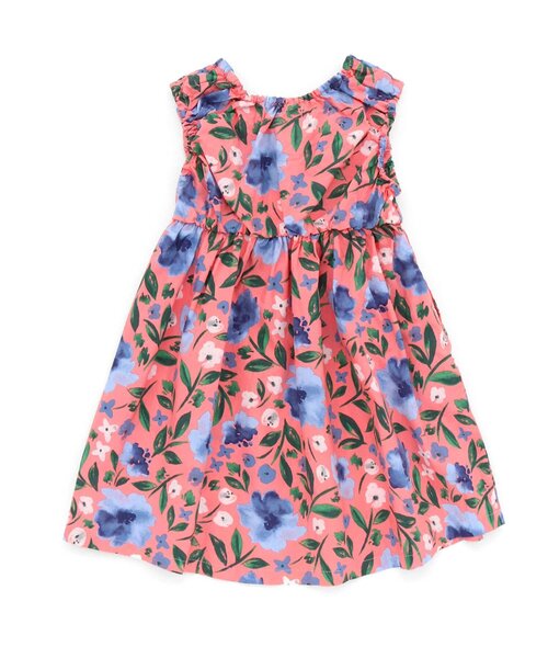 Seraph（セラフ）の「リゾート花柄サンドレス（ワンピース・キッズ・オフホワイト/レッド/イエロー・120/110/90/95/80/100/140/130）」の6枚目の写真