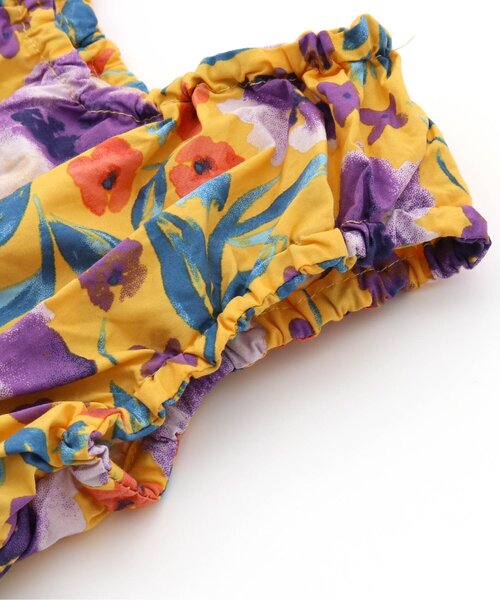 Seraph（セラフ）の「リゾート花柄サンドレス（ワンピース・キッズ・オフホワイト/レッド/イエロー・120/110/90/95/80/100/140/130）」の8枚目の写真