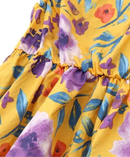 Seraph（セラフ）の「リゾート花柄サンドレス（ワンピース・キッズ・オフホワイト/レッド/イエロー・120/110/90/95/80/100/140/130）」の11枚目の写真