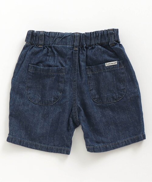 apres les cours（アプレレクール）の「デニム・チェックハーフパンツ 5分丈（その他パンツ・キッズ・マスタード/インディゴブルー・100/130/80/90/120/140/110）」の8枚目の写真