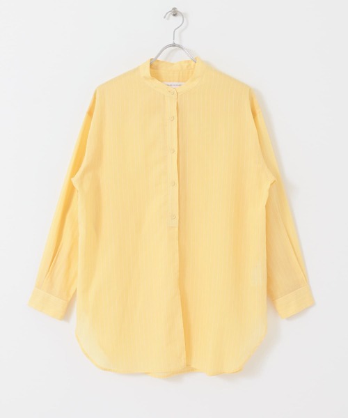 URBAN RESEARCH（アーバンリサーチ）の「シアーボイルチュニックシャツ（Tシャツ/カットソー・レディース・イエロー/オフホワイト/アイボリー・FREE）」の14枚目の写真