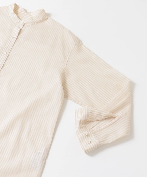 URBAN RESEARCH（アーバンリサーチ）の「シアーボイルチュニックシャツ（Tシャツ/カットソー・レディース・イエロー/オフホワイト/アイボリー・FREE）」の11枚目の写真