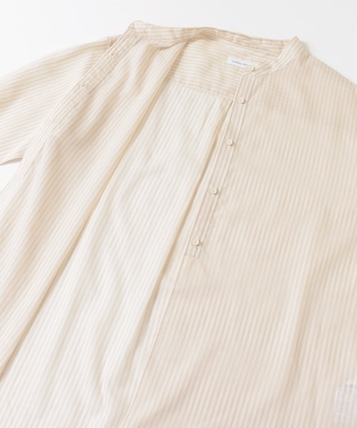 URBAN RESEARCH（アーバンリサーチ）の「シアーボイルチュニックシャツ（Tシャツ/カットソー・レディース・イエロー/オフホワイト/アイボリー・FREE）」の7枚目の写真