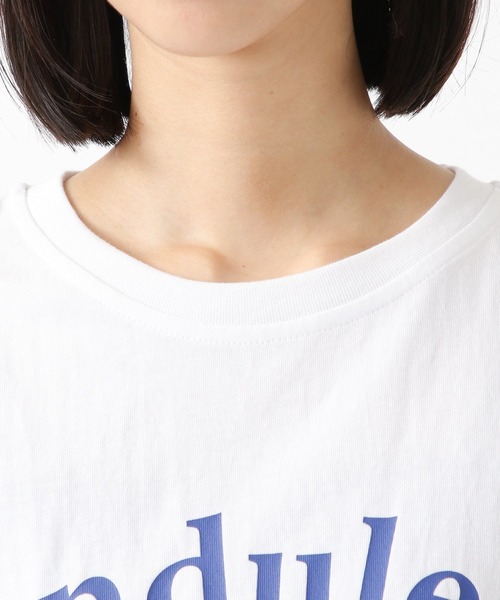 ROCKET x LUNCH（ロケットアンドランチ）の「ROCKET×LUNCH／ONDULER T　2942189（Tシャツ/カットソー・レディース・ブラック/ホワイト・SMALL）」の13枚目の写真