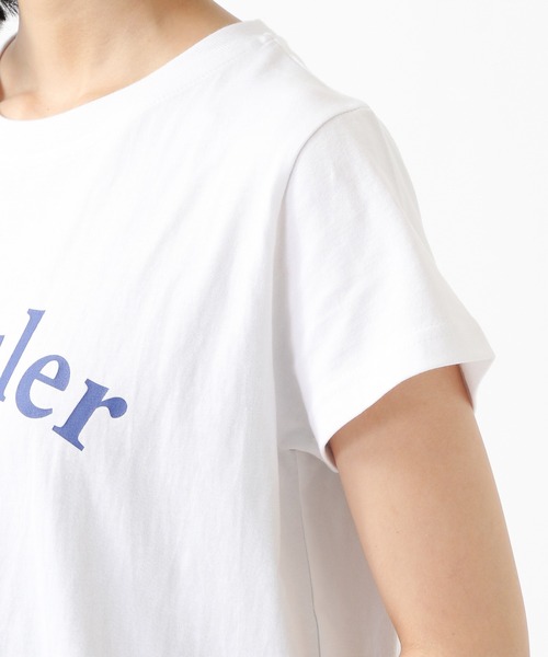 ROCKET x LUNCH（ロケットアンドランチ）の「ROCKET×LUNCH／ONDULER T　2942189（Tシャツ/カットソー・レディース・ブラック/ホワイト・SMALL）」の14枚目の写真