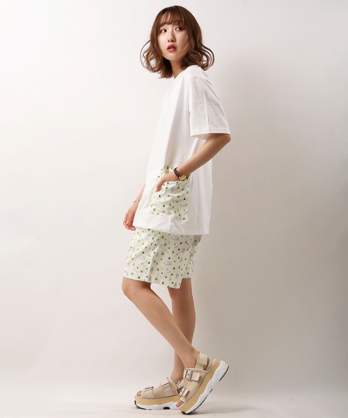 ROOT THREE(ルートスリー)の「ROOT THREE ワイドシルエット クルーネック サイドポケット付き 半袖 Tシャツ(Tシャツ/カットソー・メンズ・カモフラージュ/ホワイト系その他/ブラック系その他/ゼブラ/ホワイト系その他2/ブラック系その他2/ブラック系その他3/ブラック/アニマル/ホワイト/ホワイト系その他3/レオパード・LL/M/L)」の20枚目の写真