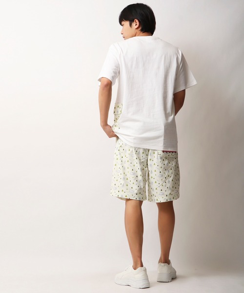 ROOT THREE(ルートスリー)の「ROOT THREE ワイドシルエット クルーネック サイドポケット付き 半袖 Tシャツ(Tシャツ/カットソー・メンズ・カモフラージュ/ホワイト系その他/ブラック系その他/ゼブラ/ホワイト系その他2/ブラック系その他2/ブラック系その他3/ブラック/アニマル/ホワイト/ホワイト系その他3/レオパード・LL/M/L)」の22枚目の写真