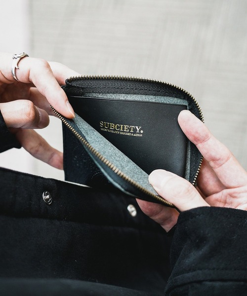 Subciety（サブサエティ）の「PAISLEY LEATHER WALLET（財布）」 - WEAR