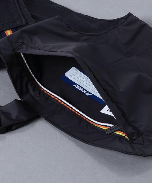 Engineered Garments（エンジニアードガーメンツ）の「＜Engineered Garments（エンジニアド ガーメンツ ＞ K-WAY ソリッド ボディバッグ■■■（ボディバッグ/ウエストポーチ・メンズ・ブラック・FREE）」の3枚目の写真