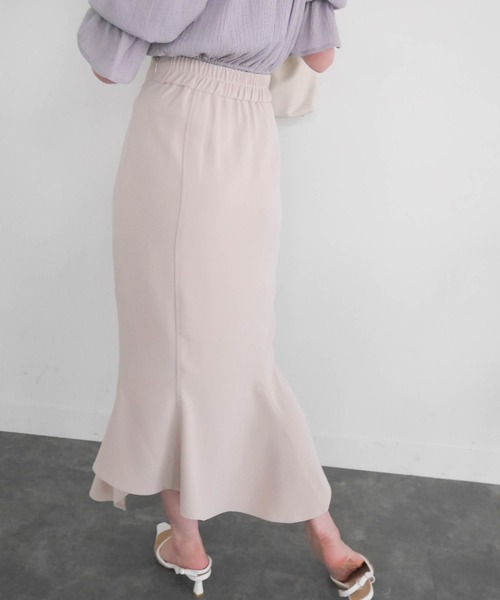 LIPSERVICE（リップサービス）の「ランダムヘムマーメイドスカート（スカート・レディース・アイボリー/ピンク/ブラック/ピンク系その他・S/M）」の13枚目の写真