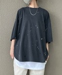 DANKE SCHON | DankeSchon/ダンケシェーン/20天竺ピグメントショートスリーブTシャツ(T恤)