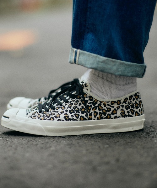 CONVERSE（コンバース）の「JACK PURCELL LPD RH　33300590（スニーカー・メンズ・レオパード・4/8/9/5/7h/8h/9h/10h/4h/7/3h/5h/6h）」の5枚目の写真
