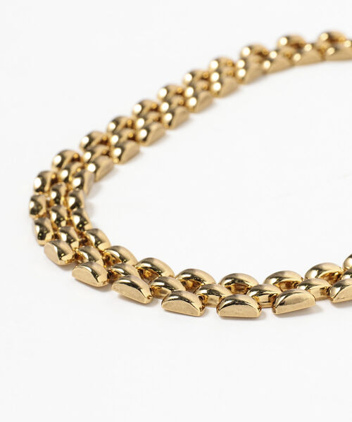 Ray BEAMS（レイビームス）の「Ray BEAMS / デッドストック チェーン ネックレス（ネックレス・レディース・ゴールド・ONE SIZE）」の3枚目の写真