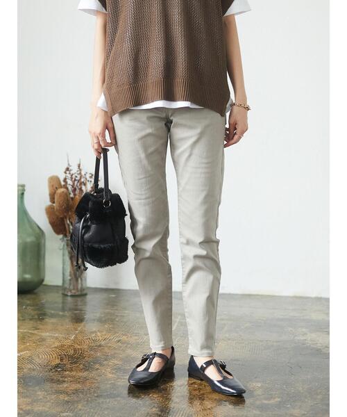 CRAFT STANDARD BOUTIQUE（クラフトスタンダードブティック）の「カラースキニーパンツ　＊（その他パンツ・レディース・ライトグレー/ブラック/ベージュ・S/M/L/XS）」の9枚目の写真