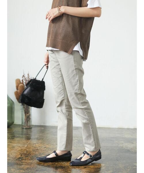 CRAFT STANDARD BOUTIQUE（クラフトスタンダードブティック）の「カラースキニーパンツ　＊（その他パンツ・レディース・ライトグレー/ブラック/ベージュ・S/M/L/XS）」の10枚目の写真