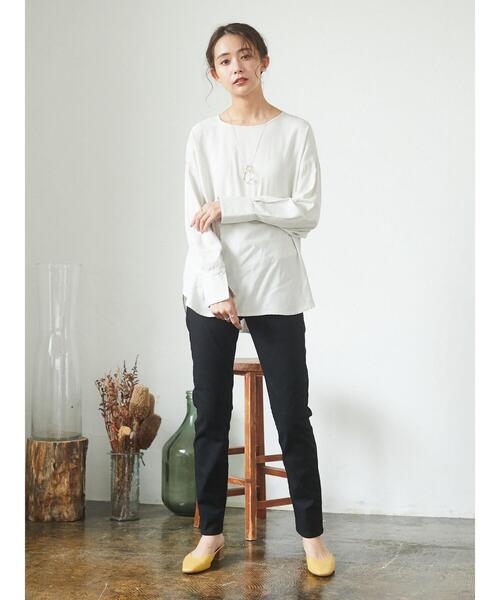 CRAFT STANDARD BOUTIQUE（クラフトスタンダードブティック）の「カラースキニーパンツ　＊（その他パンツ・レディース・ライトグレー/ブラック/ベージュ・S/M/L/XS）」の11枚目の写真