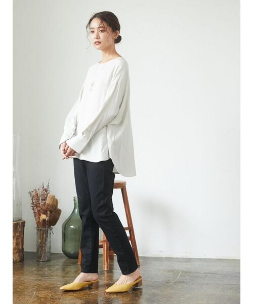 CRAFT STANDARD BOUTIQUE（クラフトスタンダードブティック）の「カラースキニーパンツ　＊（その他パンツ・レディース・ライトグレー/ブラック/ベージュ・S/M/L/XS）」の12枚目の写真