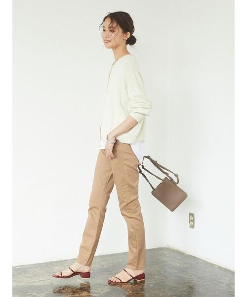 CRAFT STANDARD BOUTIQUE（クラフトスタンダードブティック）の「カラースキニーパンツ　＊（その他パンツ・レディース・ライトグレー/ブラック/ベージュ・S/M/L/XS）」の16枚目の写真