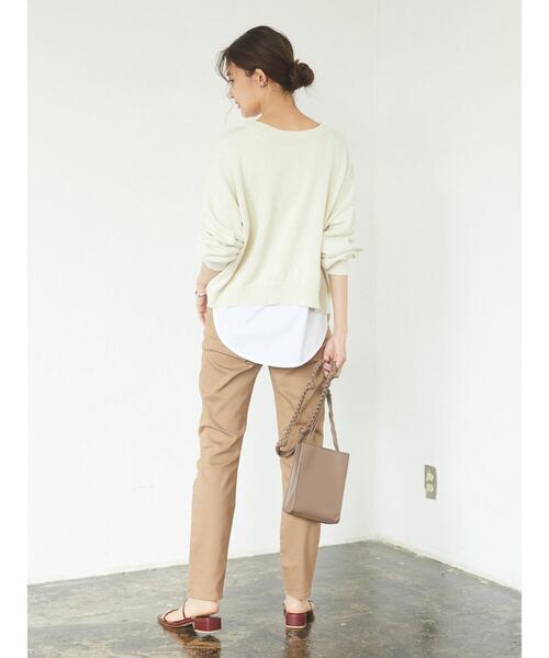 CRAFT STANDARD BOUTIQUE（クラフトスタンダードブティック）の「カラースキニーパンツ　＊（その他パンツ・レディース・ライトグレー/ブラック/ベージュ・S/M/L/XS）」の17枚目の写真